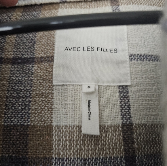 Avec Les Filles Brushed Flannel Shacket Jacket - Picture 4 of 8